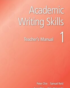 [Sách] Cambridge Academic Writing Skills 1 Teacher's Manual (2011) - Sách giấy gáy xoắn