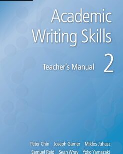 [Sách] Cambridge Academic Writing Skills 2 Teacher's Manual (2011) - Sách giấy gáy xoắn