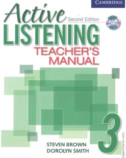 [Sách] Cambridge Active Listening 3: Teacher's Manual (Second Edition) – Sách giấy gáy xoắn