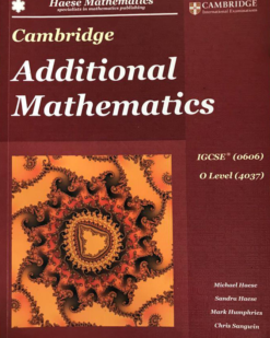 [Sách] Cambridge Additional Mathematics IGCSE ( 0606) , O level ( 4037) - Sách giấy gáy xoắn