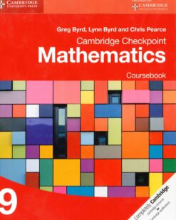 [Sách] Cambridge checkpoint Mathematics 9 Coursebook (1st Edition) - Sách giấy gáy xoắn