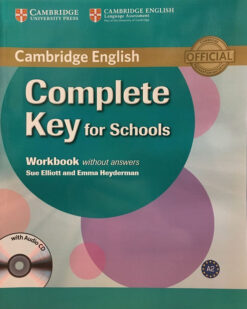 [Sách] Cambridge Complete Key for Schools Workbook without answers- Sách giấy gáy xoắn