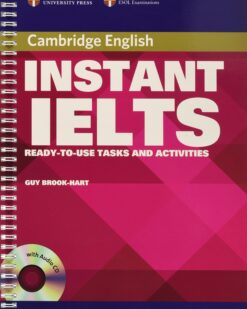 [Sách] Cambridge Copy Collection Instant IELTS - Sách giấy gáy xoắn