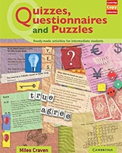 [Sách] Cambridge Copy Collection Quizzes, Questionnaires and Puzzles - Sách giấy gáy xoắn