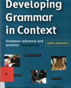 [Sách] Cambridge Developing Grammar in Context Intermediate - Sách giấy gáy xoắn