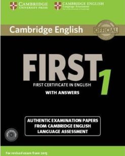 [Sách] Cambridge English First 1 with Answers (2015) - Sách giấy gáy xoắn