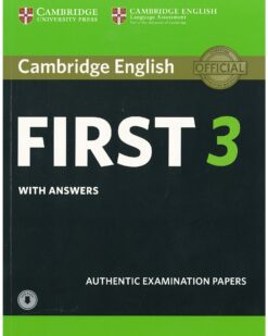 [Sách] Cambridge English First 3 with Answers (2015) - Sách giấy gáy xoắn