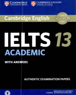 [Sách] Cambridge English IELTS 13 Academic - Sách giấy gáy xoắn