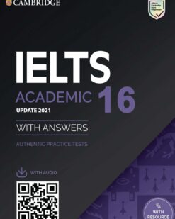 [Sách] Cambridge English IELTS 16 Academic- Sách giấy gáy xoắn