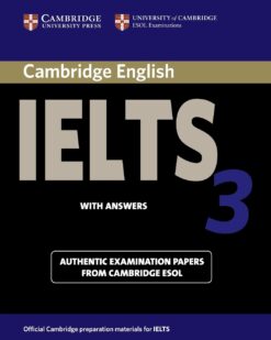 [Sách] Cambridge English IELTS 3 - Sách giấy gáy xoắn