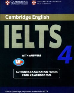 [Sách] Cambridge English IELTS 4 - Sách giấy gáy xoắn