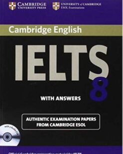 [Sách] Cambridge English IELTS 8 - Sách giấy gáy xoắn