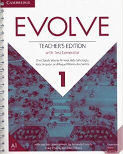 [Sách] Cambridge Evolve LEVEL 1 TEACHER'S EDITION - Sách giấy gáy xoắn