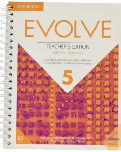 [Sách] Cambridge Evolve LEVEL 5 TEACHER'S EDITION - Sách giấy gáy xoắn