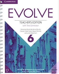 [Sách] Cambridge Evolve LEVEL 6 TEACHER'S EDITION - Sách giấy gáy xoắn