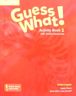 [Sách] Cambridge Guess What! 1 Activity Book (BRITISH ENGLISH) - Sách giấy gáy xoắn
