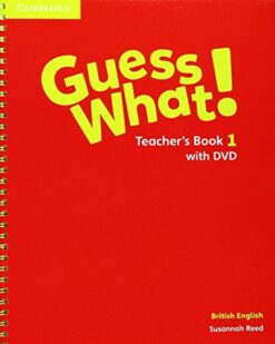 [Sách] Cambridge Guess What! 1 Teacher's Book (BRITISH ENGLISH) - Sách giấy gáy xoắn