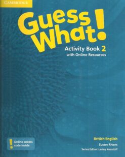 [Sách] Cambridge Guess What! 2 Activity Book (BRITISH ENGLISH) - Sách giấy gáy xoắn