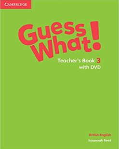 [Sách] Cambridge Guess What! 3 Teacher's Book (BRITISH ENGLISH) - Sách giấy gáy xoắn