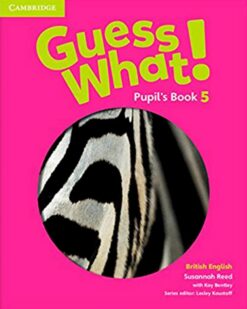 [Sách] Cambridge Guess What! 5 Pupil's Book (BRITISH ENGLISH) - Sách giấy gáy xoắn