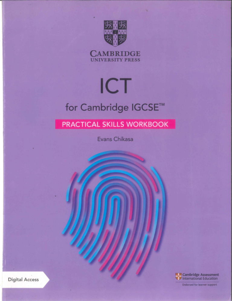 [Sách] Cambridge IGCSE ICT Practical Skills Workbook by Evans Chikasa ...