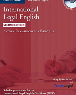 [Sách] Cambridge International Legal English (2nd Edition) - Sách giấy gáy xoắn