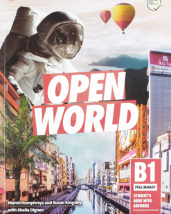 [Sách] Cambridge Open World B1 (Preliminary) Student's Book with Answers - Sách giấy gáy xoắn
