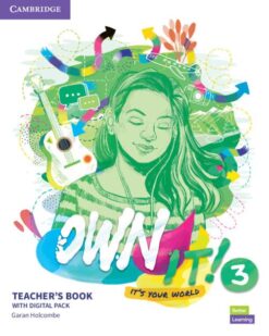 [Sách] Cambridge Own It! level 3 TEACHER's Book - Sách giấy gáy xoắn