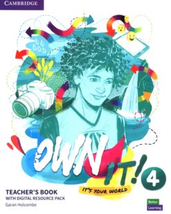 [Sách] Cambridge Own It! level 4 TEACHER's Book - Sách giấy gáy xoắn