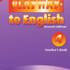 [Sách] Cambridge Playway to English 4 Teacher's Book (Second Edition) – Sách giấy gáy xoắn