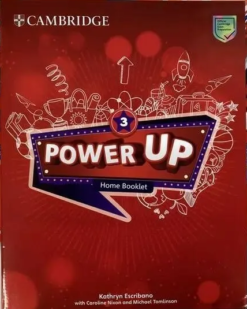 [Sách] Cambridge – Power Up 3 Home Booklet with answer key - Sách giấy gáy xoắn