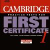 [Sách] Cambridge Practice Tests for First Certificate 1 - Sách giấy gáy xoắn