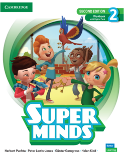 [Sách] Cambridge Super Minds (2nd edition) Level 2 Workbook (2022) - Sách giấy gáy xoắn