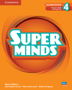 [Sách] Cambridge Super Minds (2nd edition) Level 4 TEACHER's Book (2022) - Sách giấy gáy xoắn