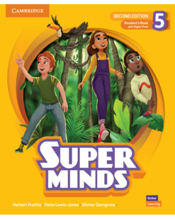 [Sách] Cambridge Super Minds (2nd edition) Level 5 Student's Book (2022) - Sách giấy gáy xoắn