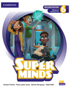 [Sách] Cambridge Super Minds (2nd edition) Level 6 Workbook (2022) - Sách giấy gáy xoắn