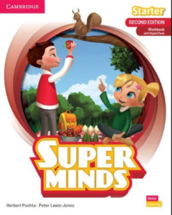 [Sách] Cambridge Super Minds (2nd edition) Starter Workbook (2022) - Sách giấy gáy xoắn