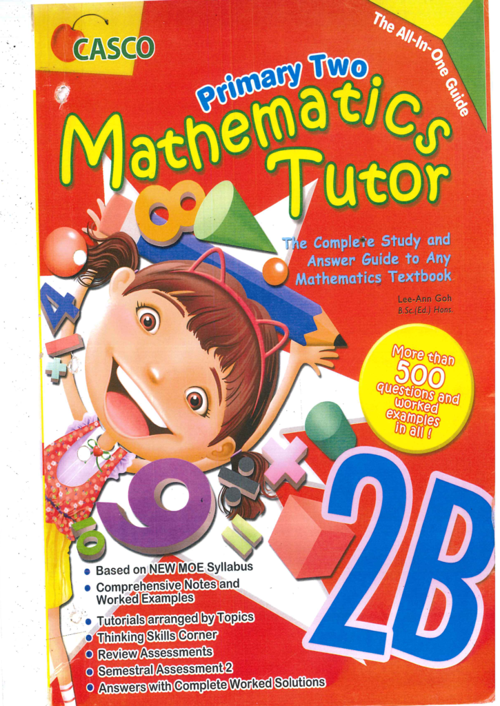 [Sách] Casco Mathematics Tutor Primary 2B (có đáp án) – Sách giấy gáy ...