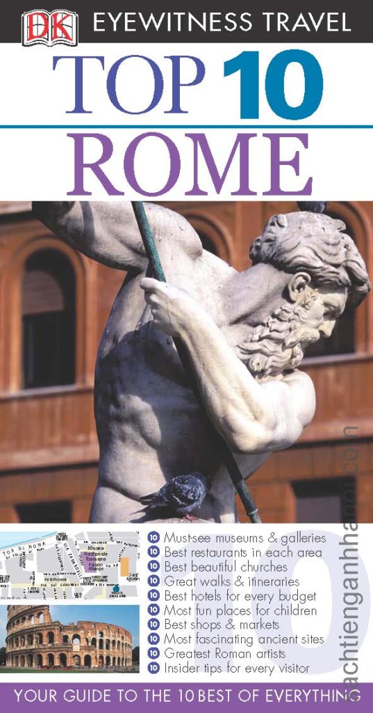 [Sách] DK Eyewitness Travel Guides Top 10 – Rome – Sách giấy gáy xoắn ...