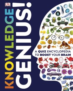 [Sách] DK Knowledge Genius!: A Quiz Encyclopedia to Boost Your Brain - Sách giấy gáy xoắn