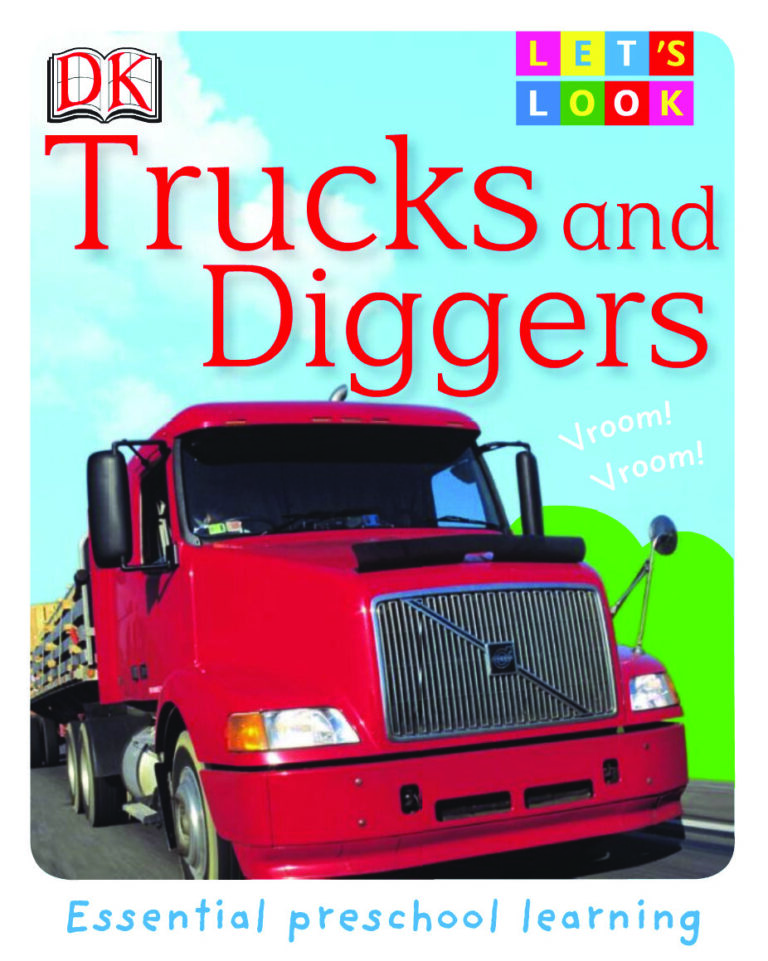 [Sách] DK – Let’s Look Trucks and Diggers – Sách giấy gáy xoắn - Sách ...