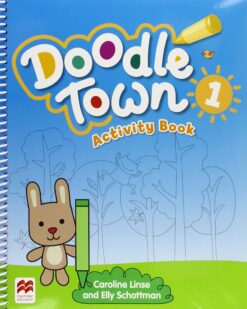 [Sách] Doodle Town Level 1 Activity Book - Macmillan English (1st Edition) - Sách giấy gáy xoắn