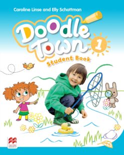 [Sách] Doodle Town Level 1 Student's Book - Macmillan English (1st Edition) - Sách giấy gáy xoắn