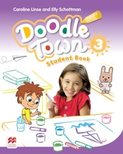 [Sách] Doodle Town Level 3 Student's Book - Macmillan English (1st Edition) - Sách giấy gáy xoắn