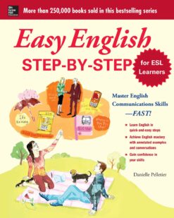 [Sách] Easy English Step-by-Step for ESL Learners (Easy Step-by-step)- Sách giấy gáy xoắn