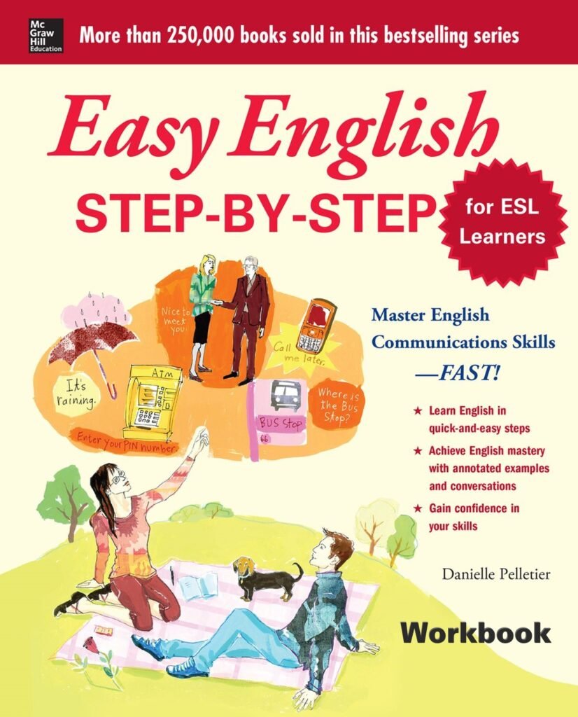 [sách] Easy English Step By Step For Esl Learners Workbook – Sách Giấy