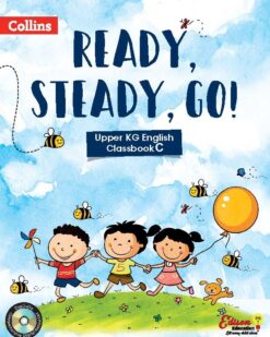 [Sách] Edison Education - Ready, Steady and Go! Upper KG English Classbook C – Sách giấy gáy xoắn