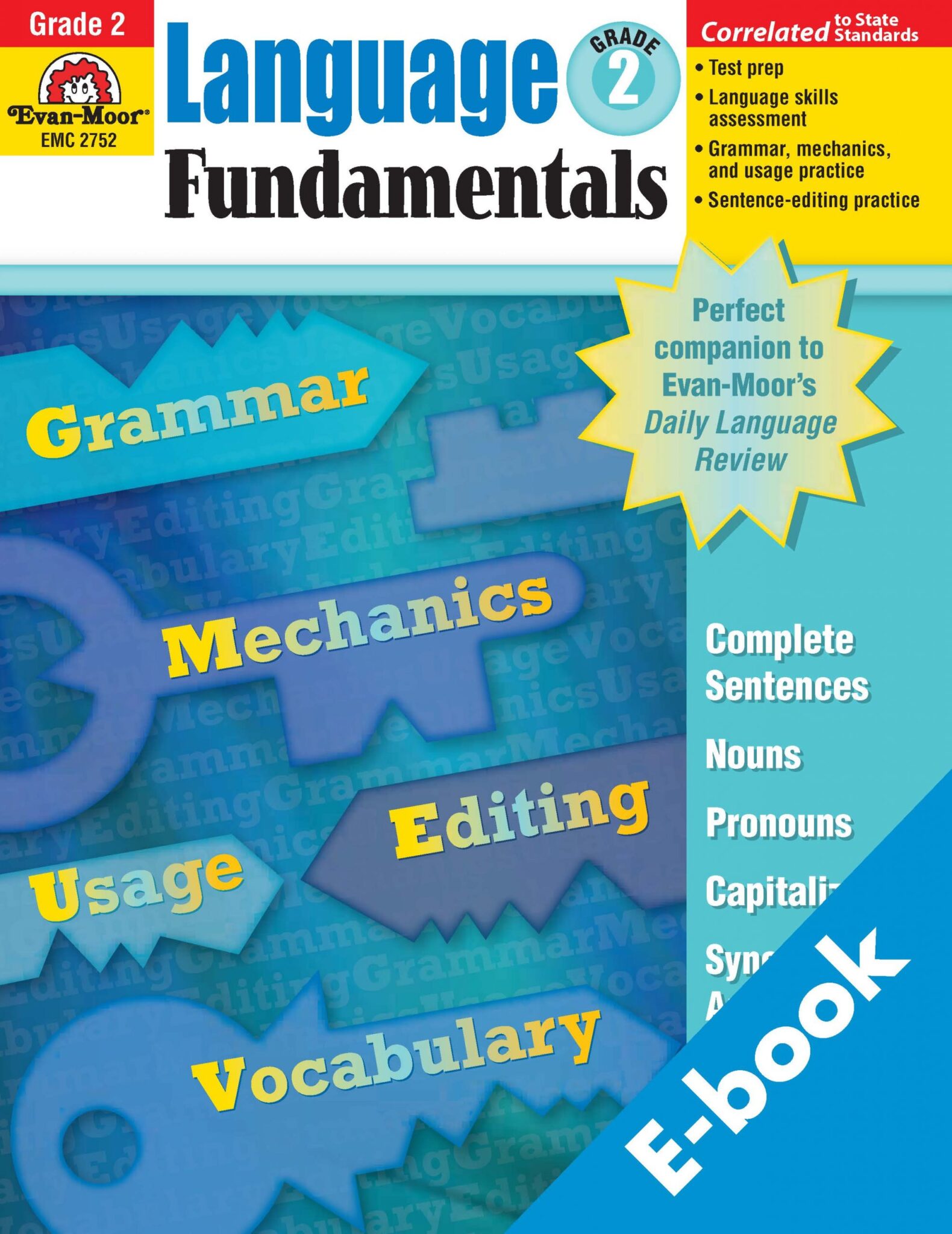 [Sách] Evan-Moor – Language Fundamentals Grade 2 – Sách giấy gáy xoắn ...