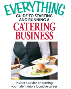 [Sách] Everything Guide to Starting and Running a Catering Business - Sách giấy gáy xoắn
