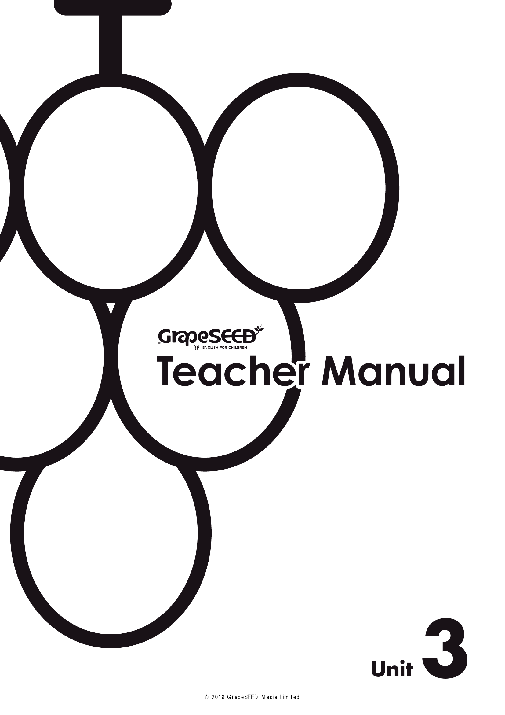 Sách] GrapeSEED Unit 3 TEACHER'S MANUAL – Sách giấy gáy xoắn